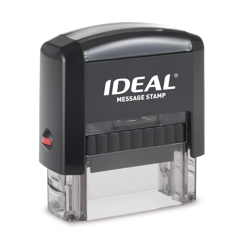 IDEAL Self Inking Stamp â€“ Return to Sender, NOT at This Address â€“ Red Ink, Impression Size 9/16â€ x 1-1/2â€ - Image 4